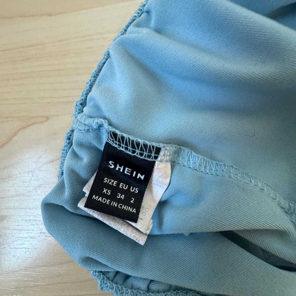 Ljusblå shorts från Shein - 2