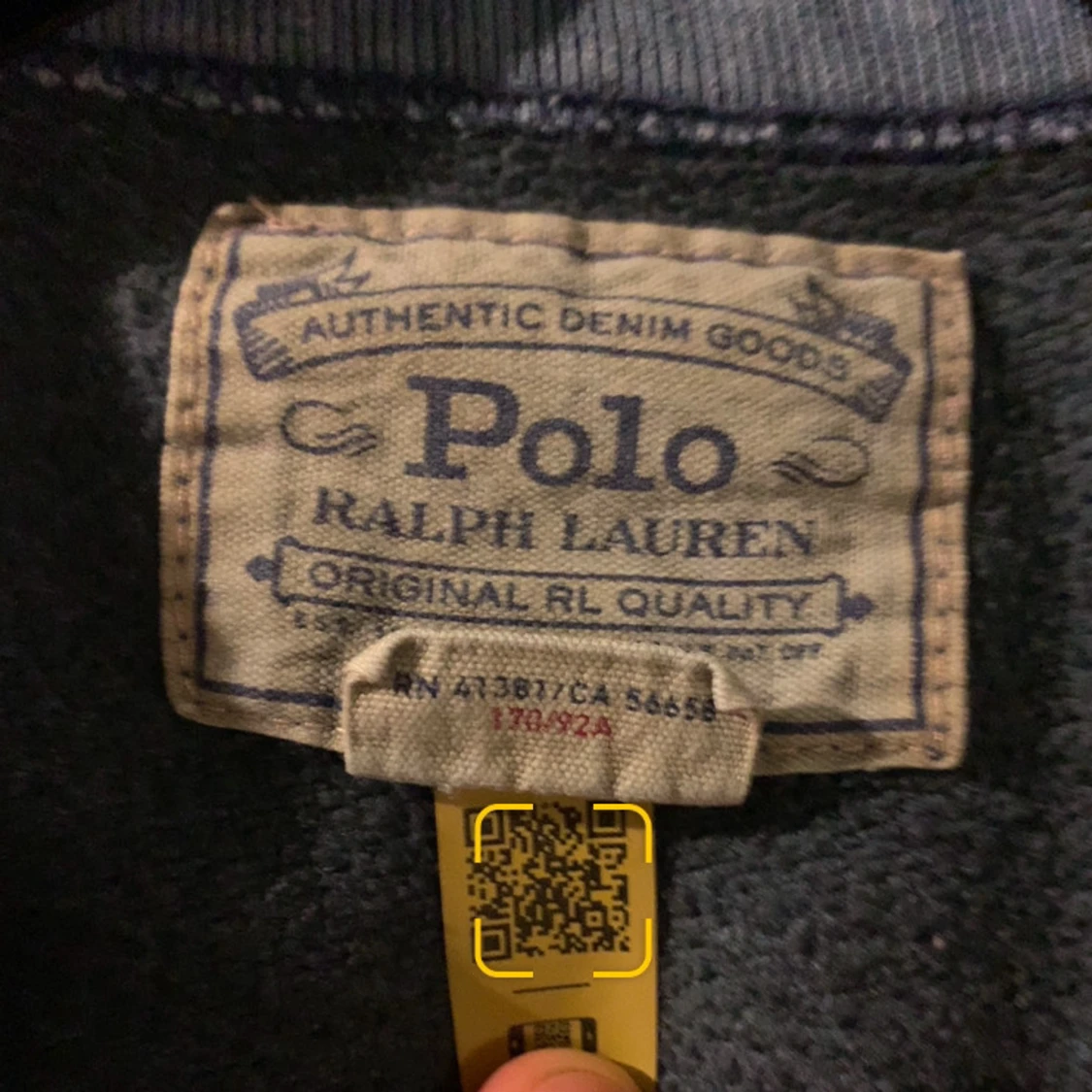 Blå tröja från Polo Ralph Lauren - 90