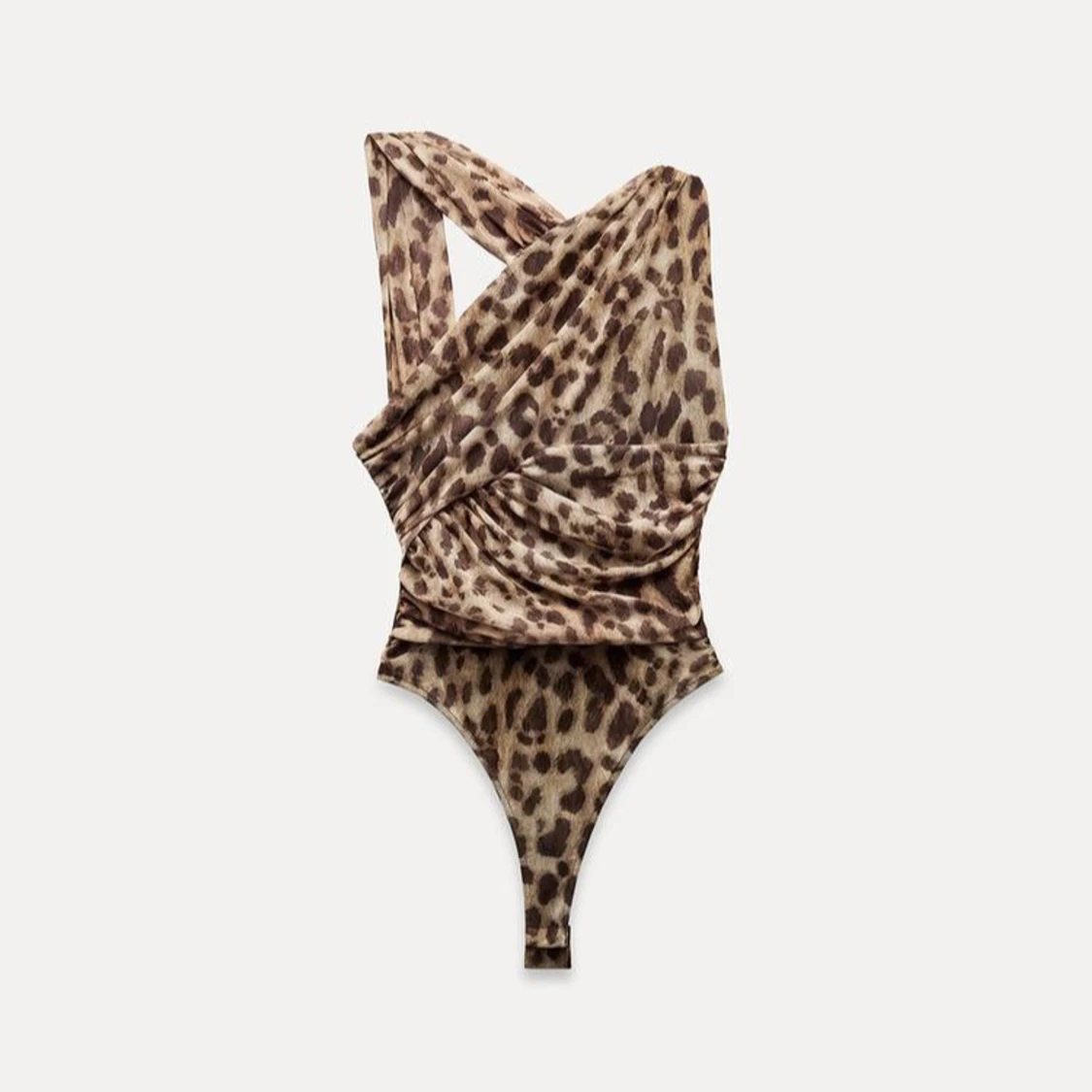 Leopardmönstrad Zara body