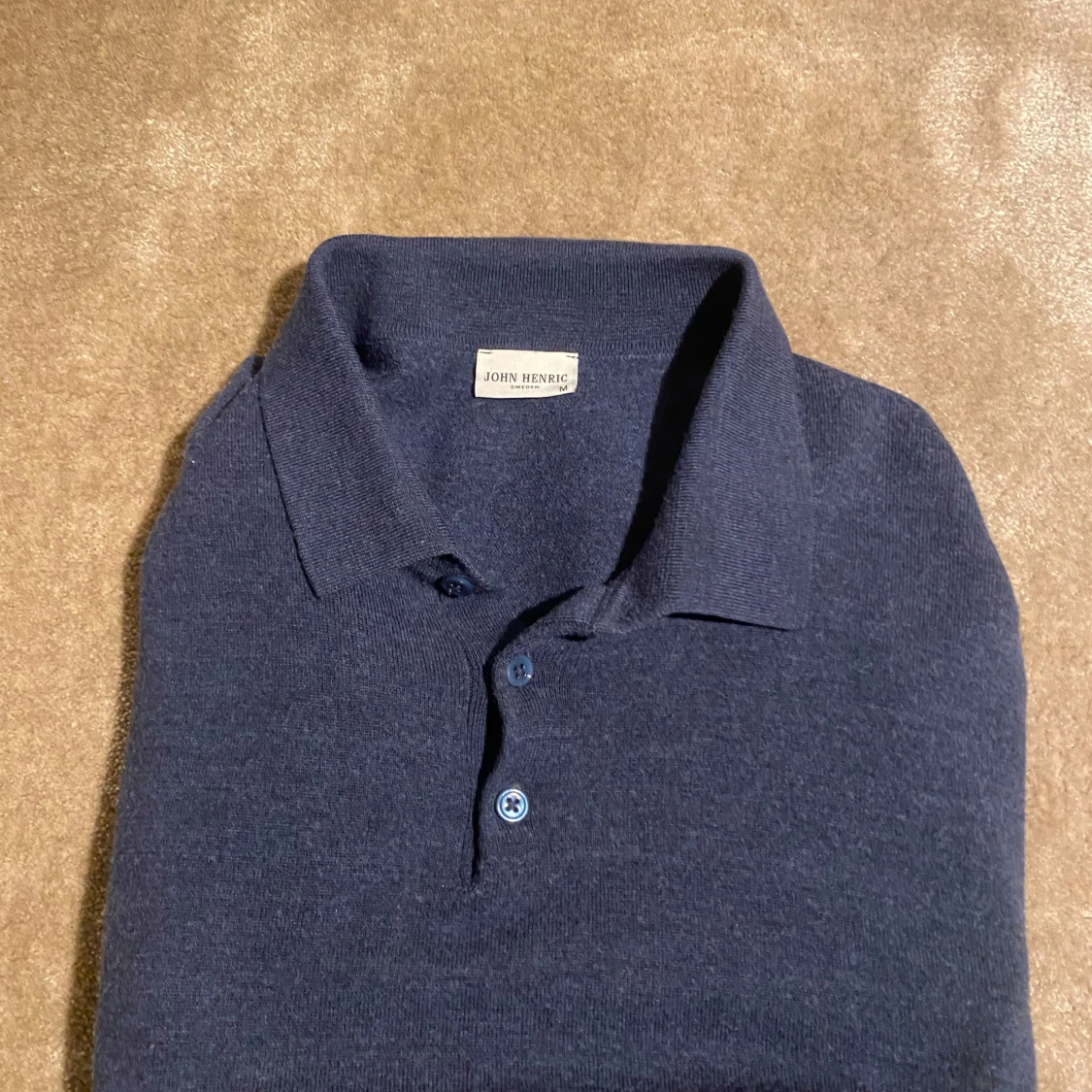 Mörkblå rugbytröja från John Henric - 2