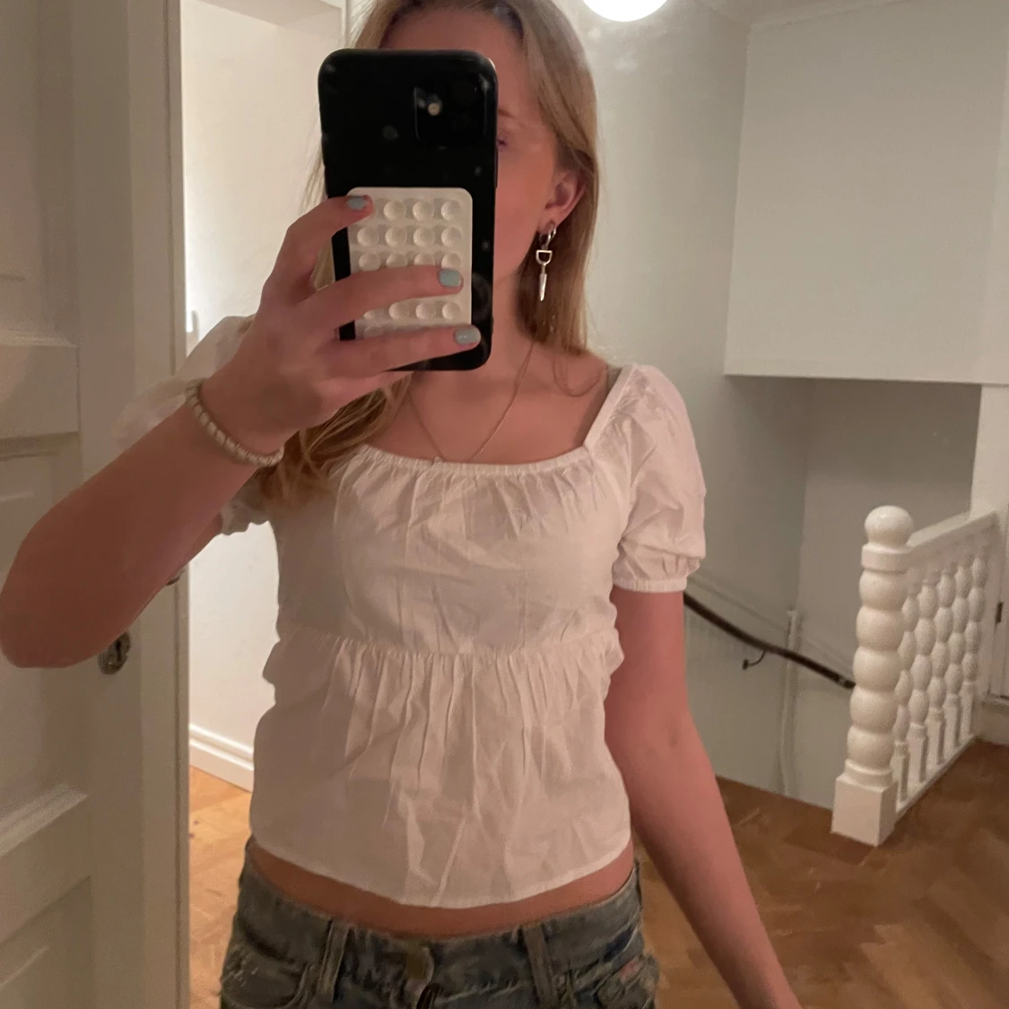 Vit blus från Cubus - 90