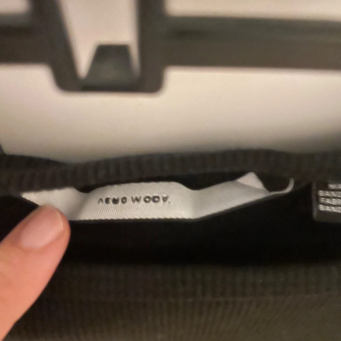 Svart och grön ribbad topp från vero Moda  - 91