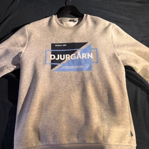 Grå sweatshirt från Djurgården - grå sweatshirt från Djurgården.