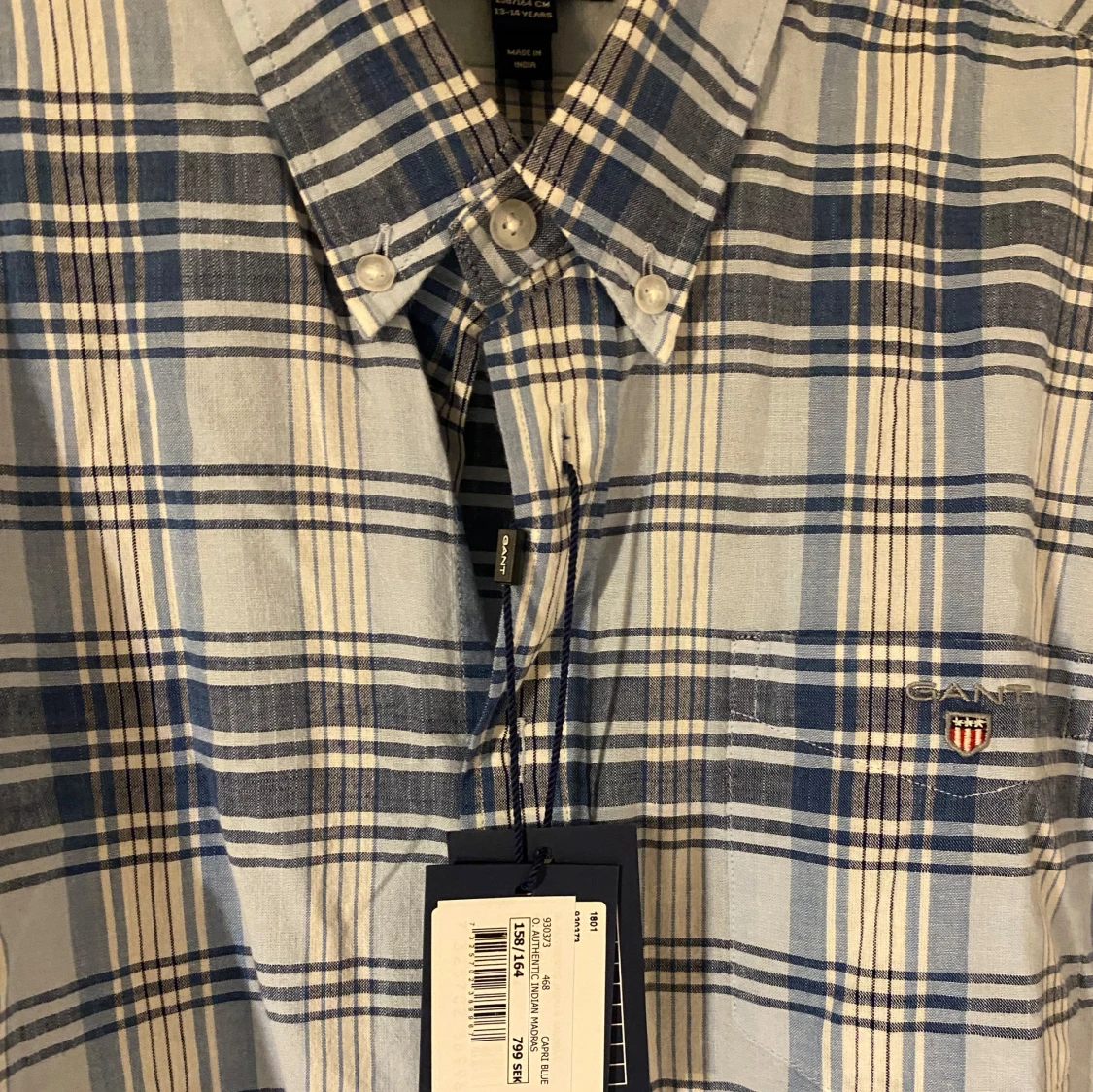 Rutig skjorta från Gant - 90