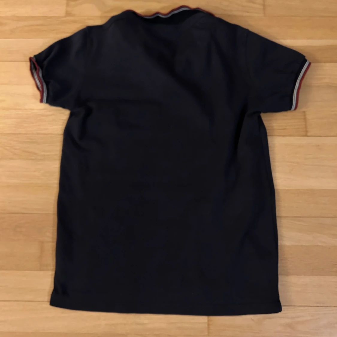 Svart kortärmad pikétröja från Gant - 90