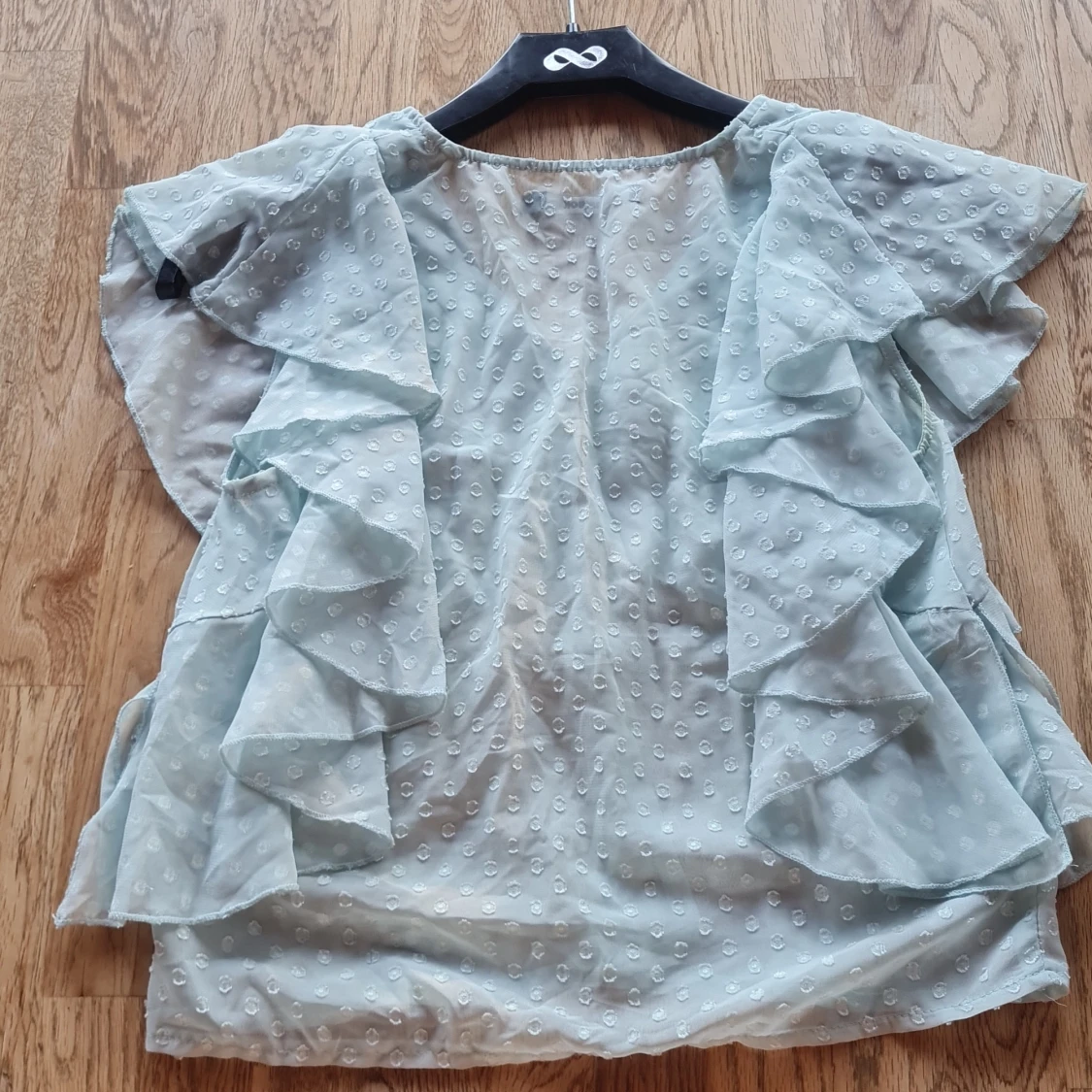 En super somrig fin MINTGRÖN tröja - 90