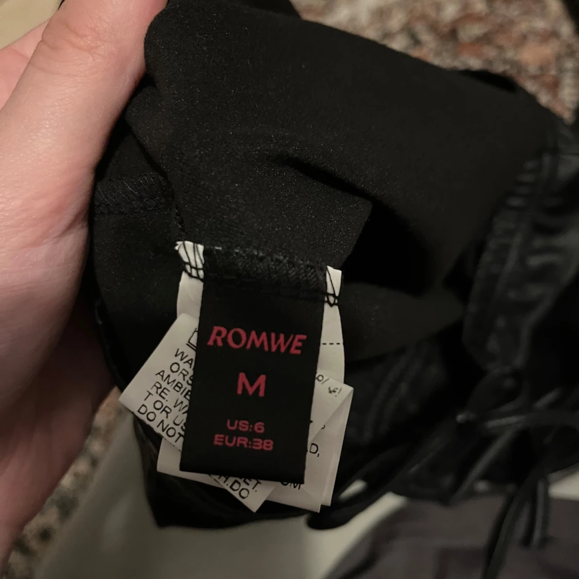  svarta skinn bootcut leggings - 93