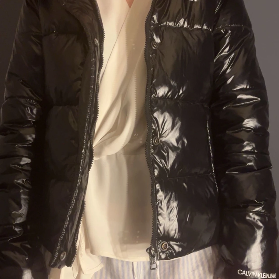 Svart vinterjackađđ