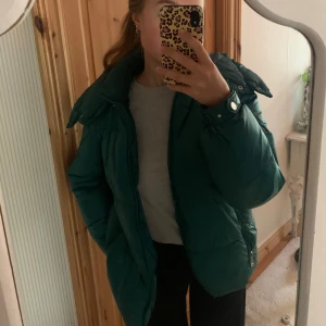 Vinter jacka guess  - Säljer min gröna fina vinterjacka från guess eftersom jag vill köpa mig en annan i år. Den är sparsamt använd och i storlek M men passar mej som vanligtvis bär S-M. Skriv för mer bilder☺️