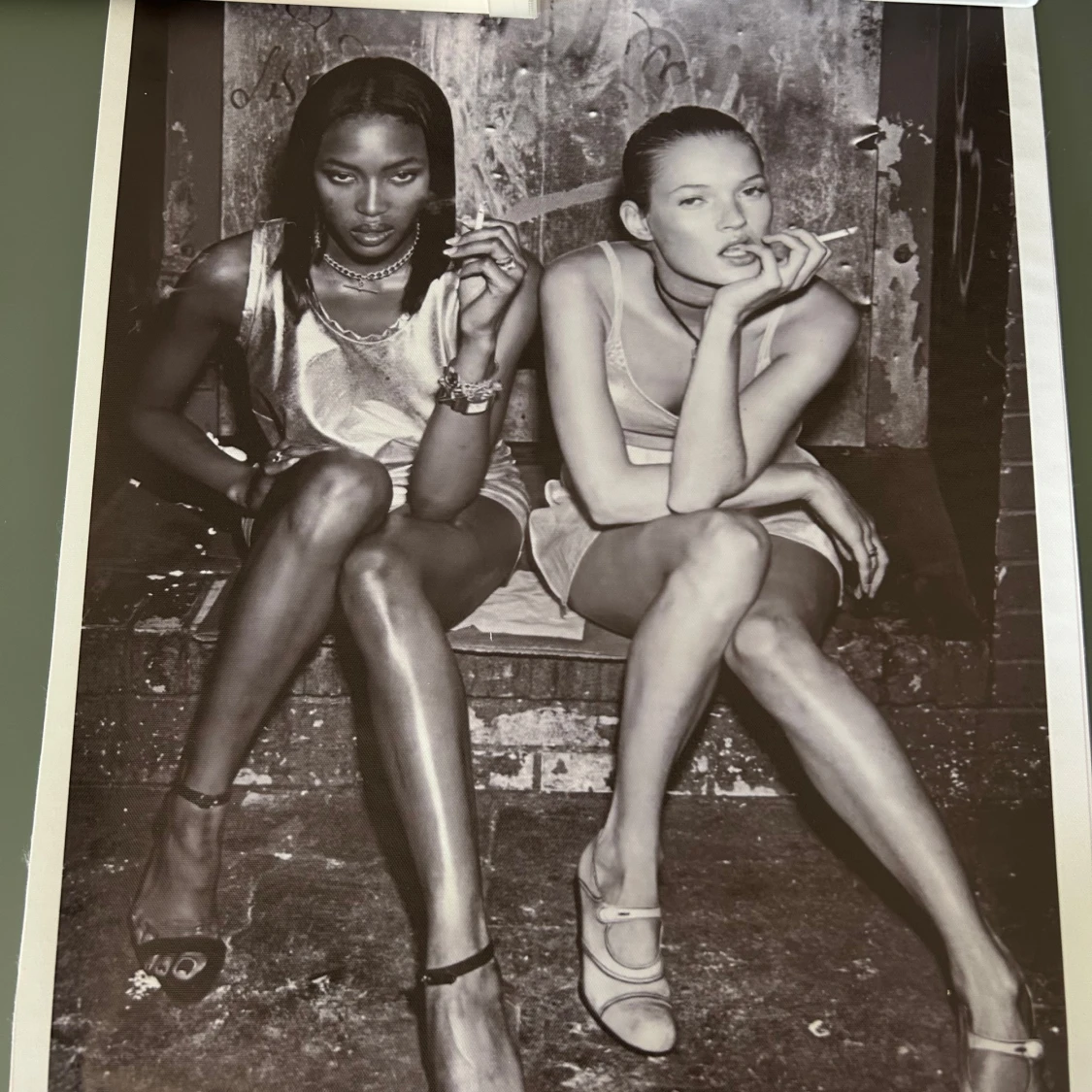 Poster Naomi Campbell Kate Moss - 90