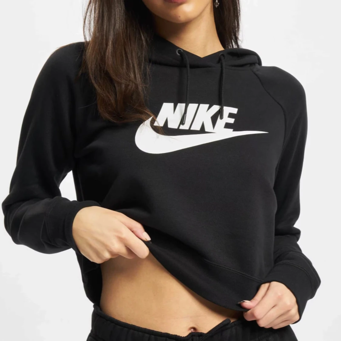 Svart Nike hoodie