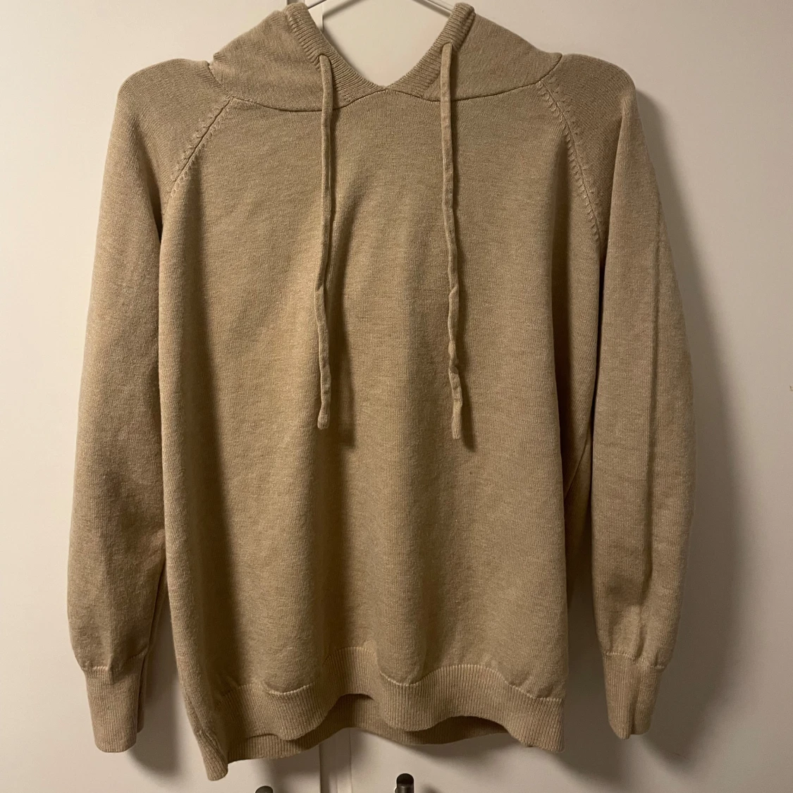 Beige hoodie