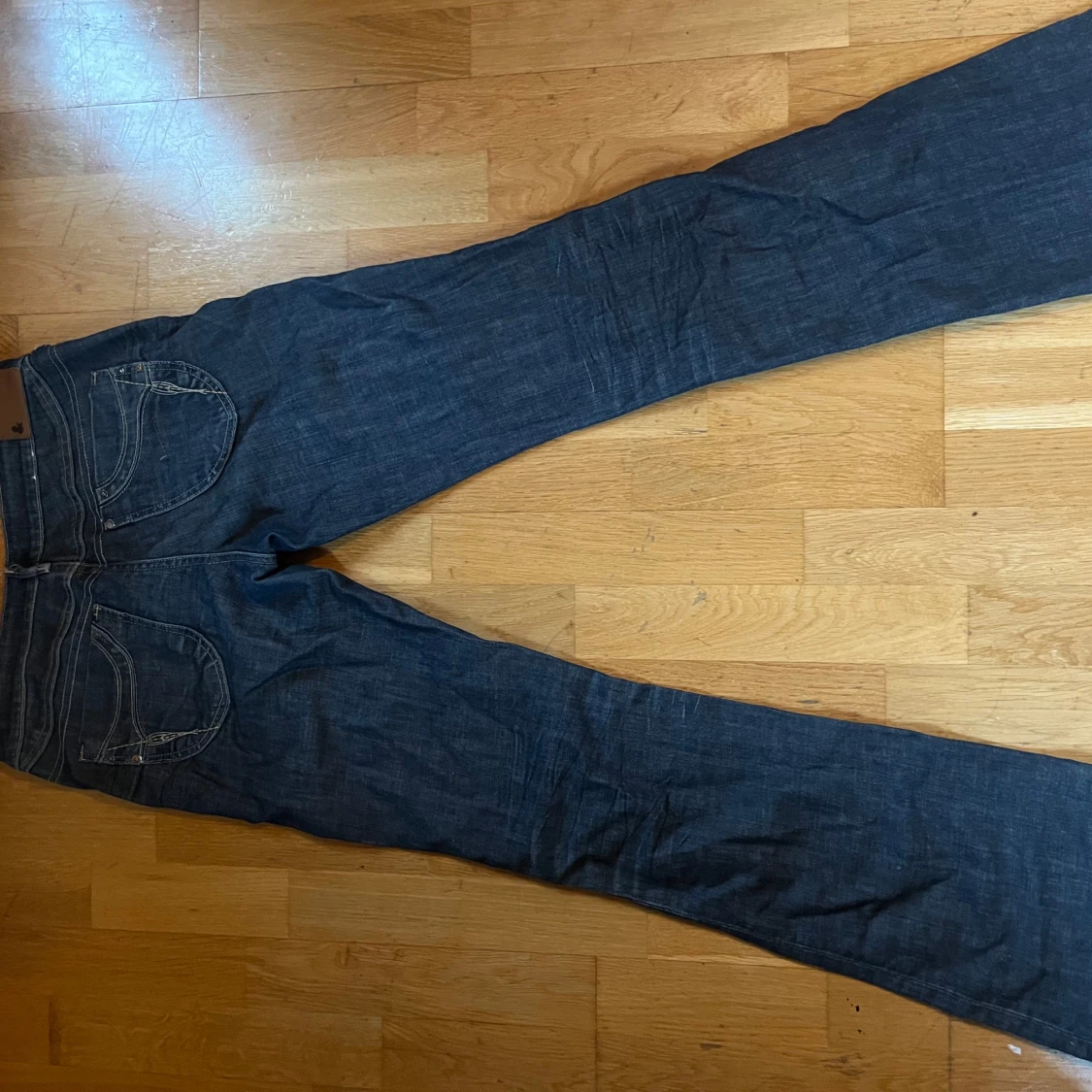 Mörkblå jeans från H&M - 1