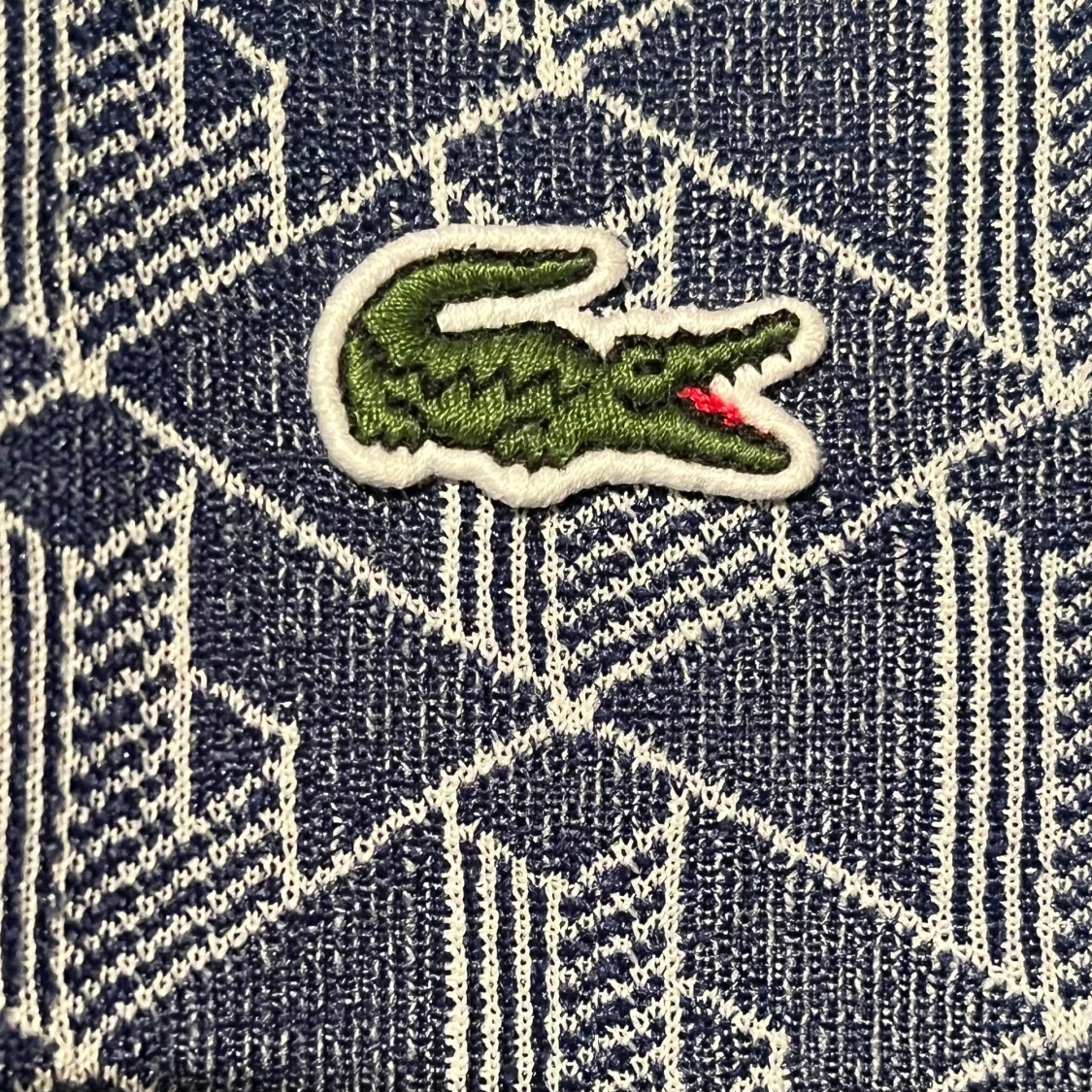 Lacoste monogram zip hoodie - 4