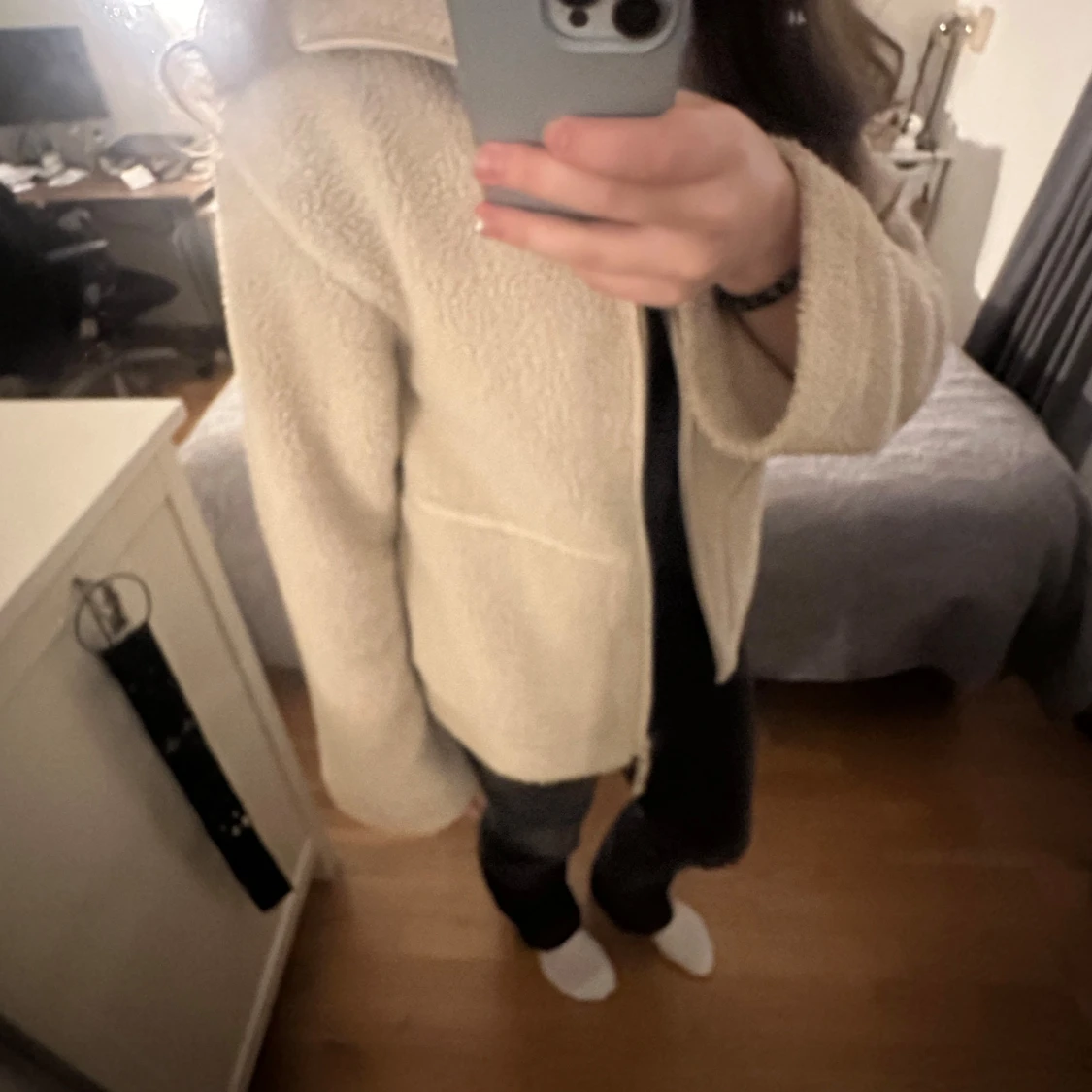 hm teddy jacka🤎 - 91