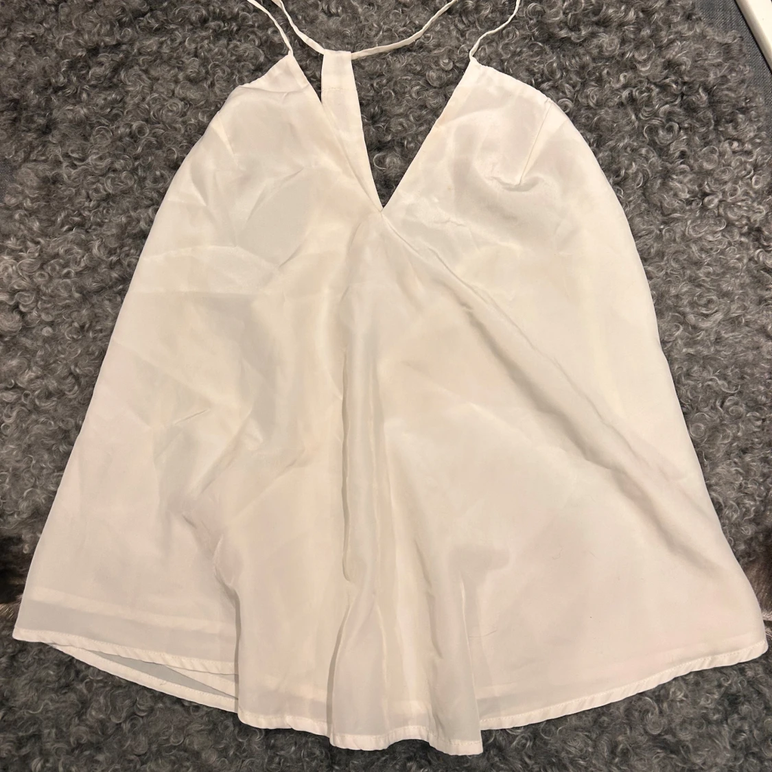 Vit festlig topp - 90