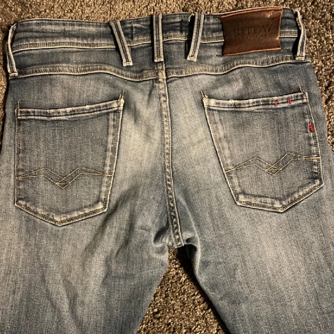 Blå jeans från Replay - 90