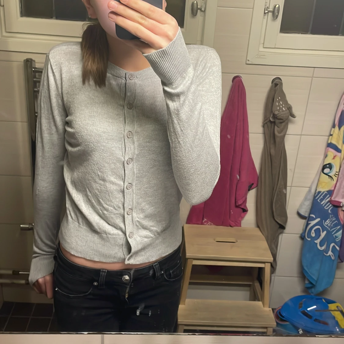 Grå kofta från lager 157 - 92