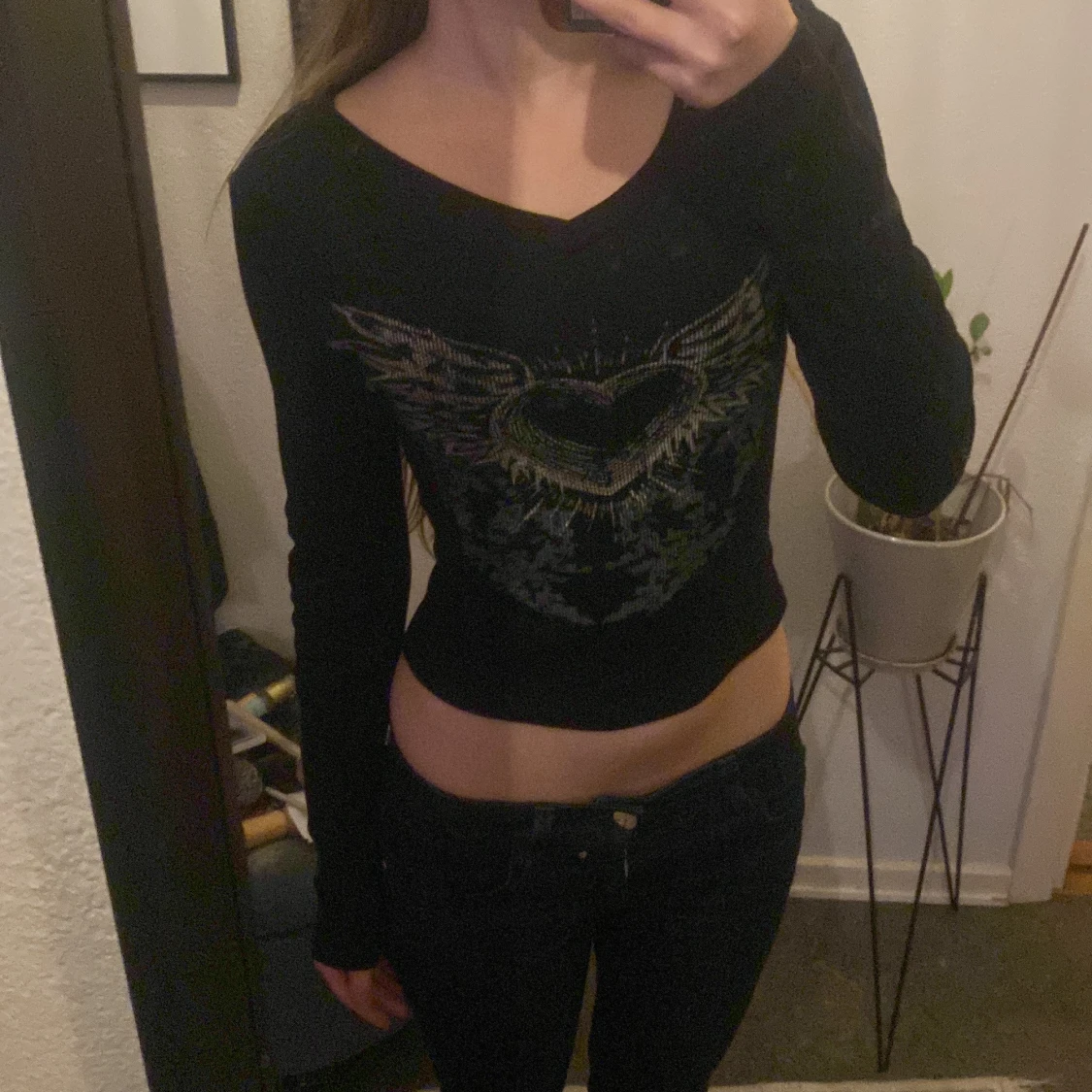 Alt y2k lång ärmad tröja  - 90