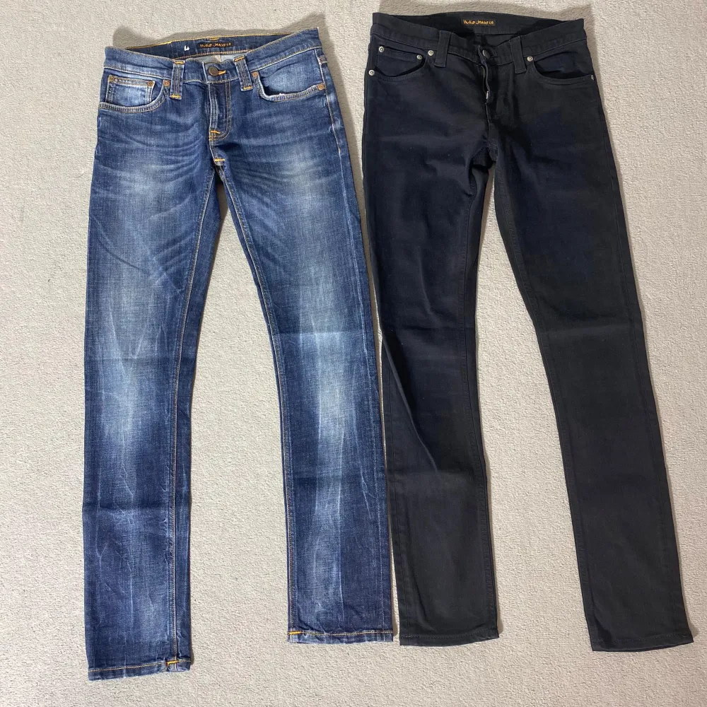 Nudie jeans 28/32 och 27/34 | Bild 2 - 28/32 och bild 3 - 27/34 | Alla jeans slim fit | Hör av dig vid frågor!. Jeans & Byxor.