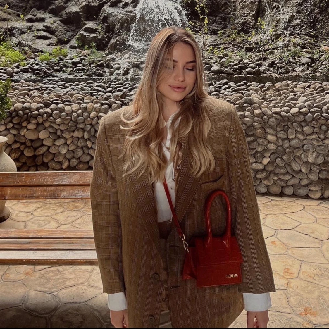 Orange handväska från Jacquemus - 90