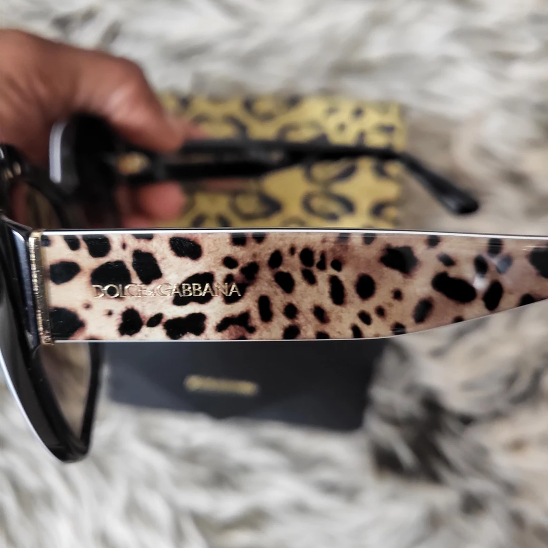 Leopardmönstrade solglasögon från Dolce & Gabbana - 92