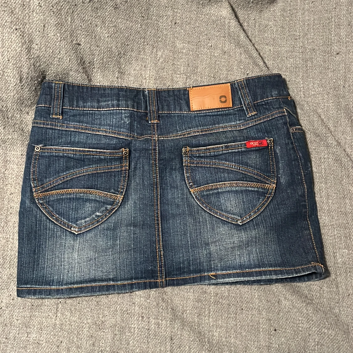 Vintage jeans kjol från Only jeans (strl36) - 3