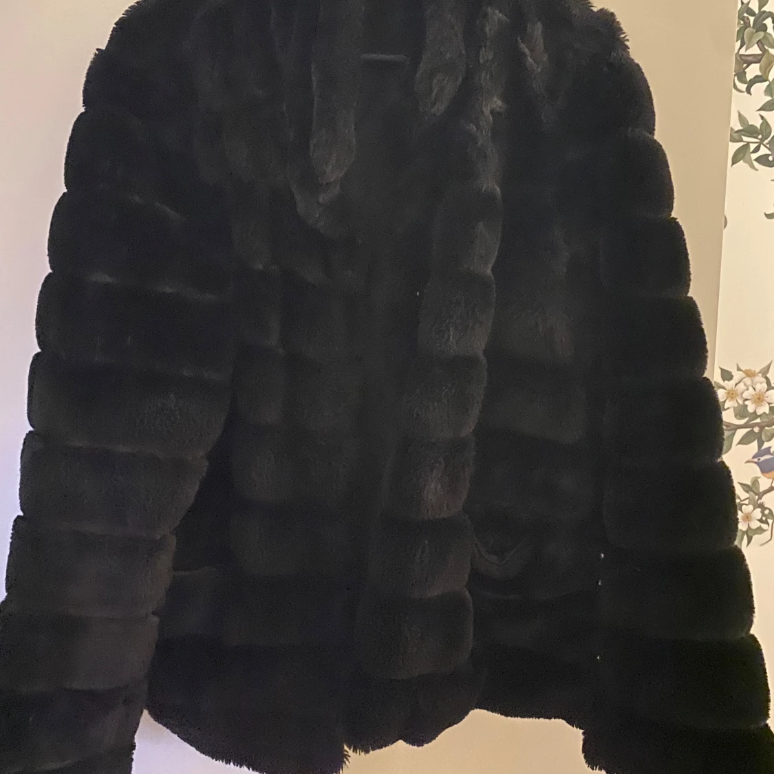 Pälsimitation jacka