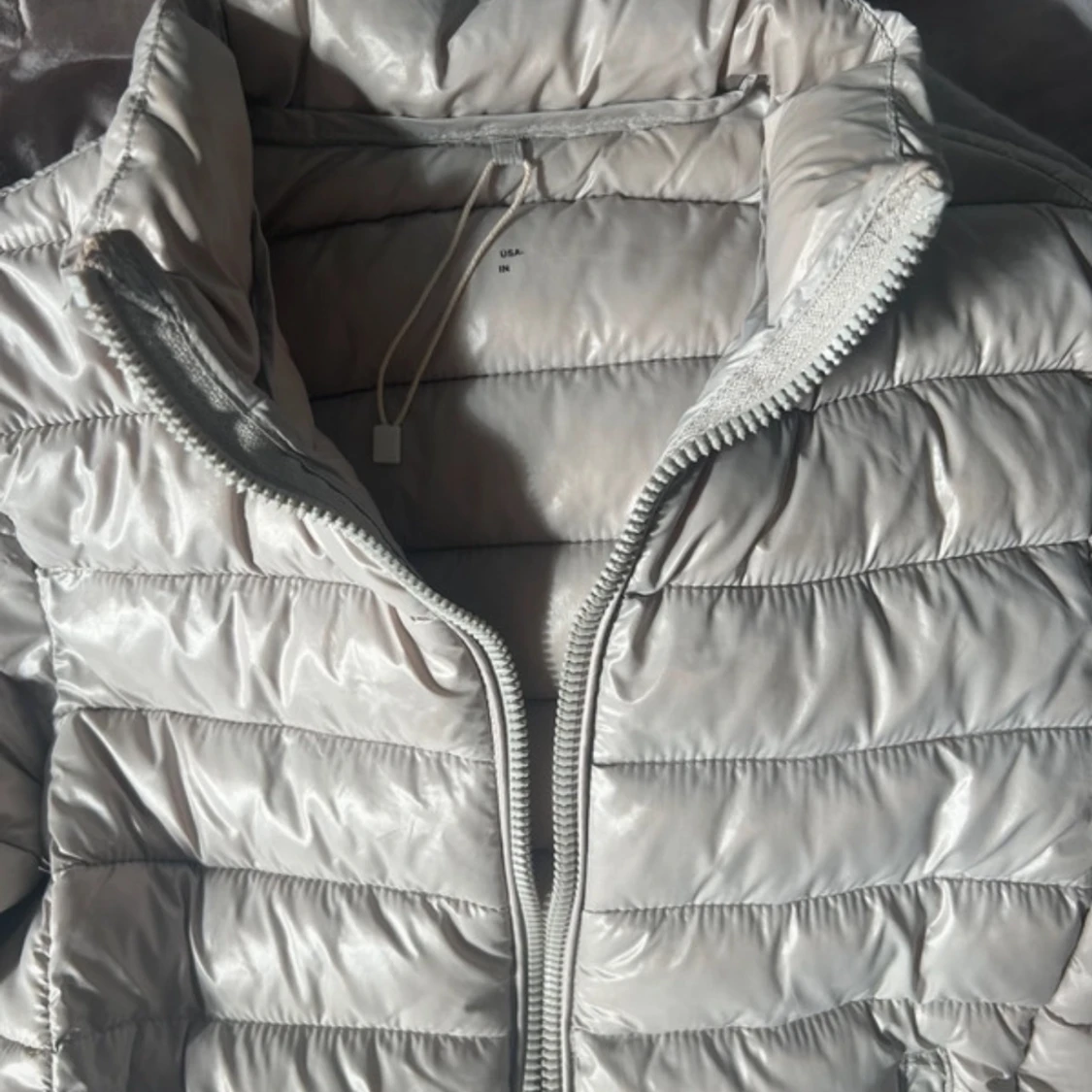 Grå/beige jacka  - 91