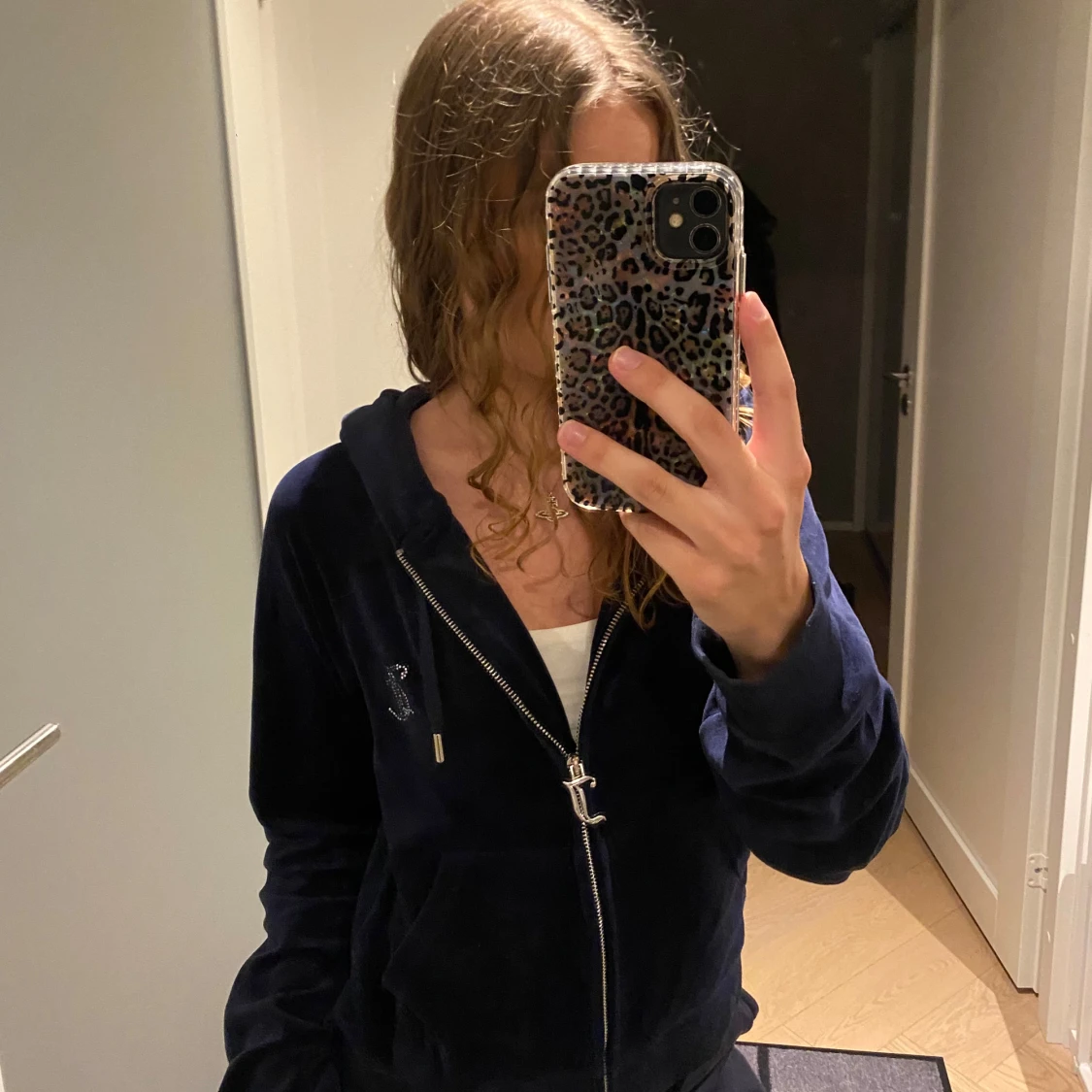 Navy blue Juicy Couture hoodie