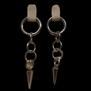 Långa örhängen  - Oanvända, Maria Nilsdotter liknande, 6,5cm längd💕rostfria