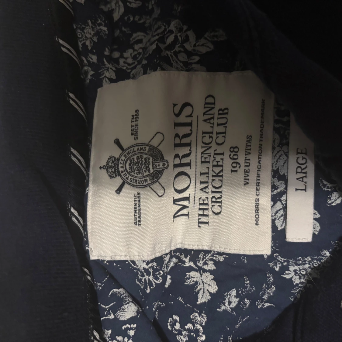 Randig pikétröja från Morris - 1