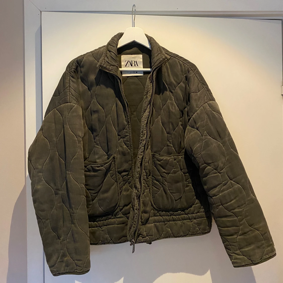 Grå jacka från zara  - 1