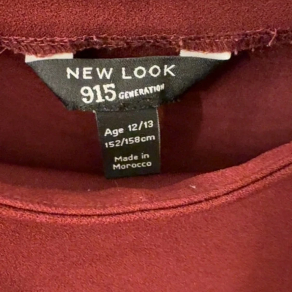 Vinröd topp från New Look - 2