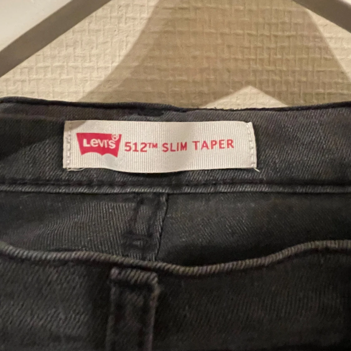 Grå Levis 512 Slim Taper Jeans - 92