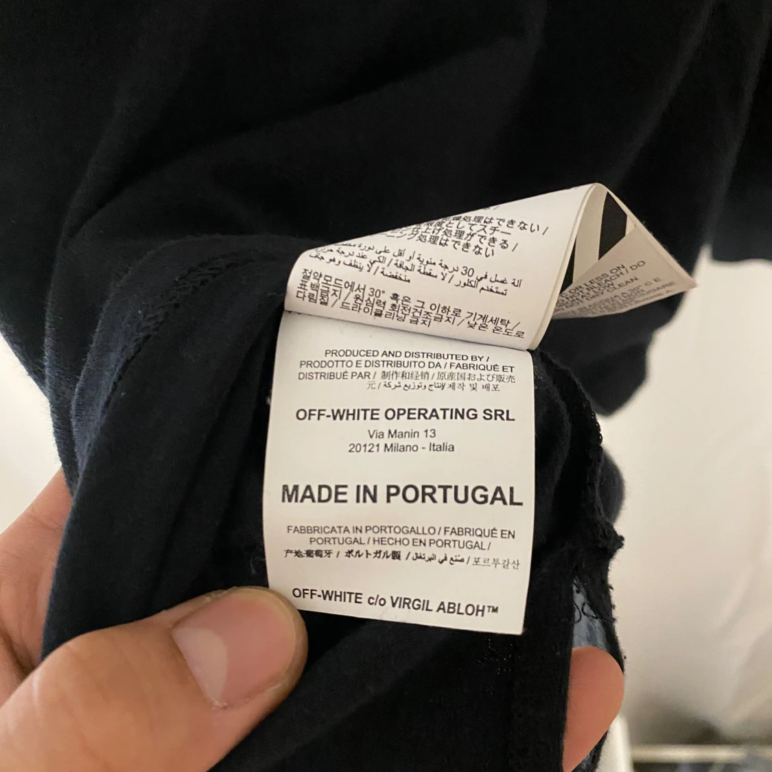 Svart långärmad tröja från Off-White - 92