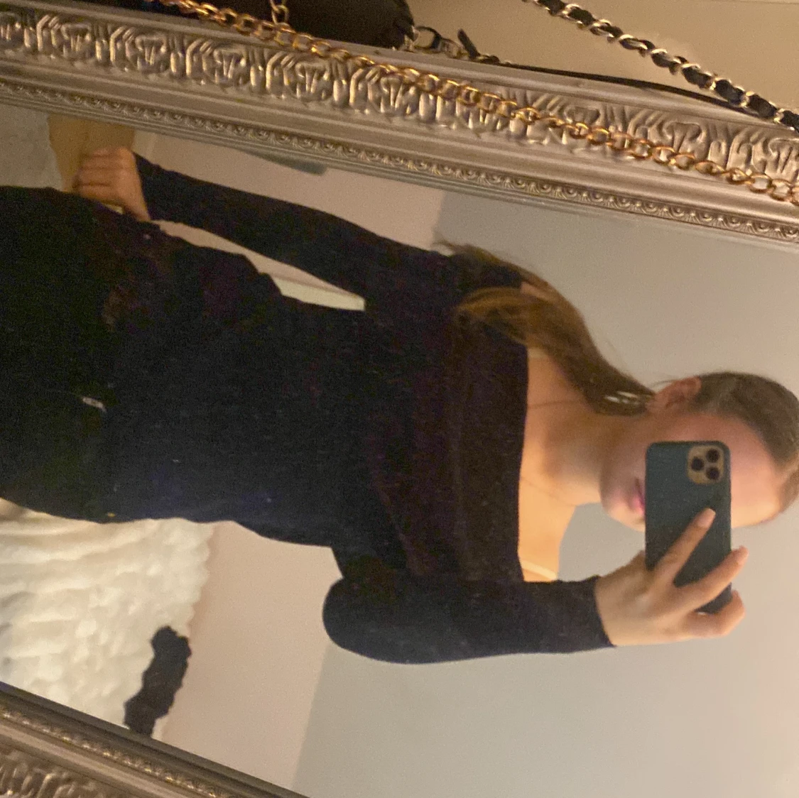 Svart offshoulder tröja från Chelsea