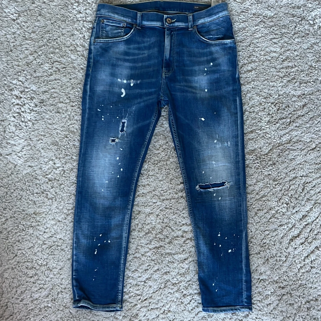 Blå jeans från Dondup