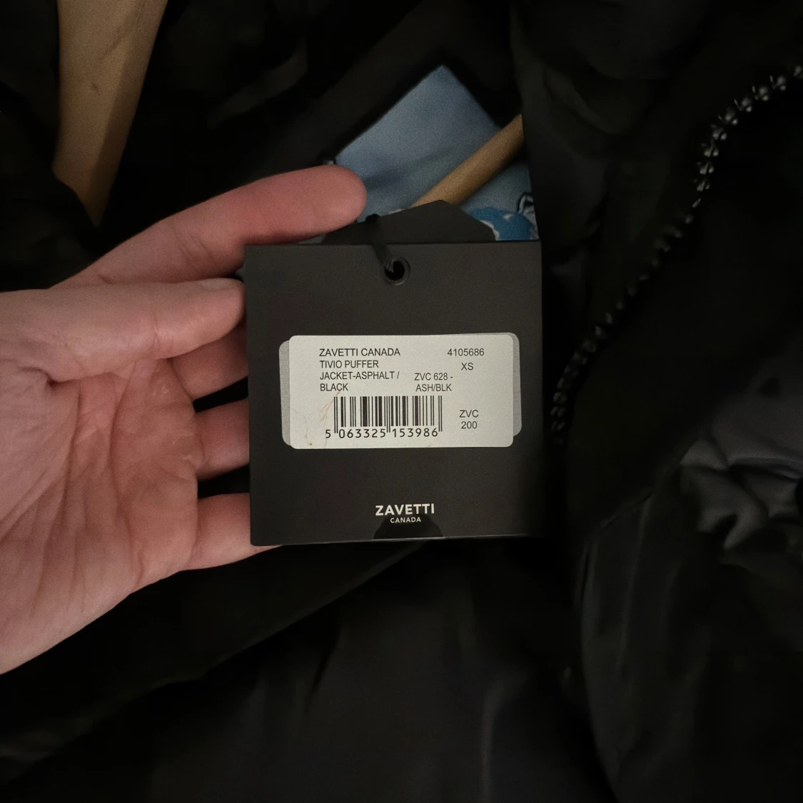 Svart pufferjacka från Zavetti Canada - 91