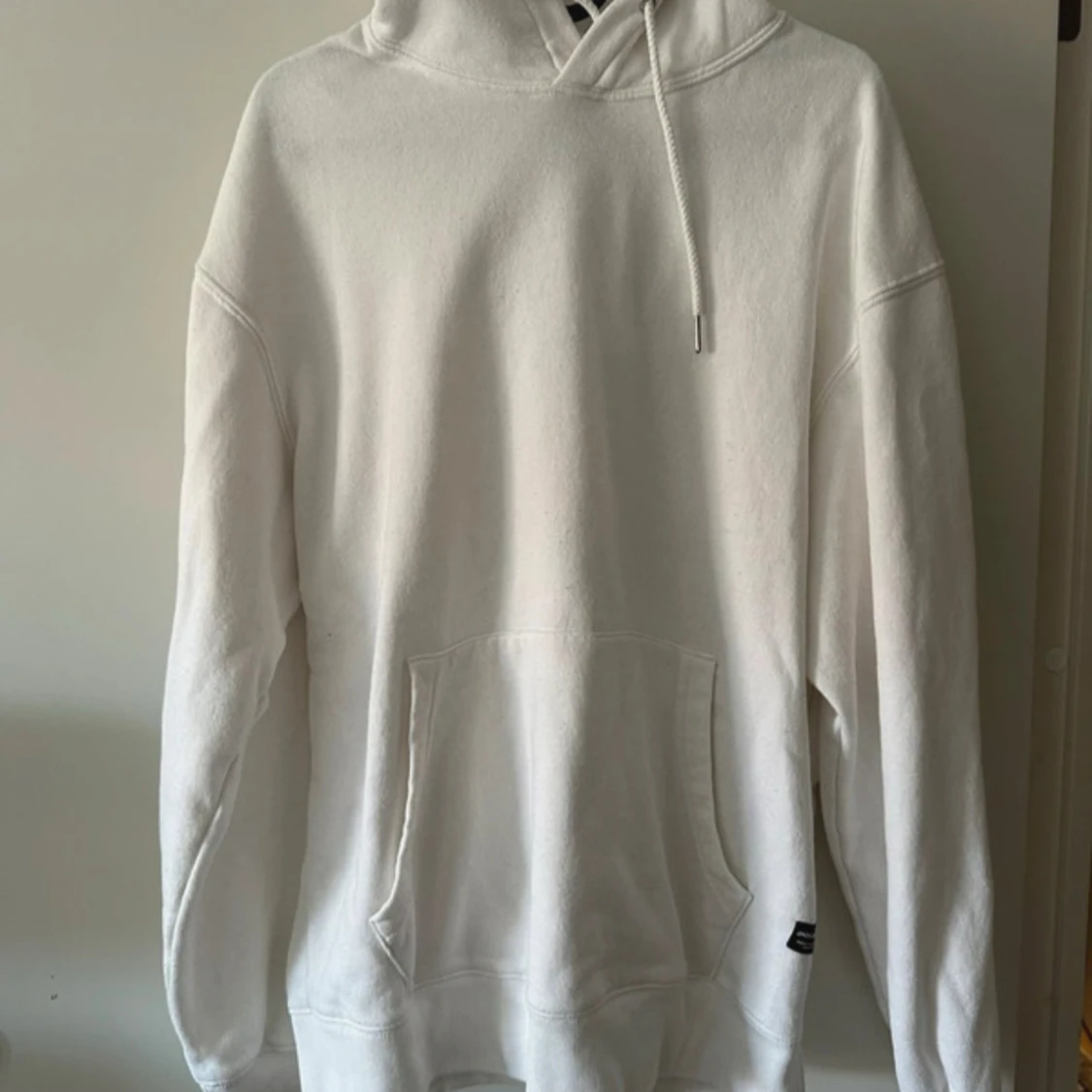 Vit hoodie från Jack & Jones
