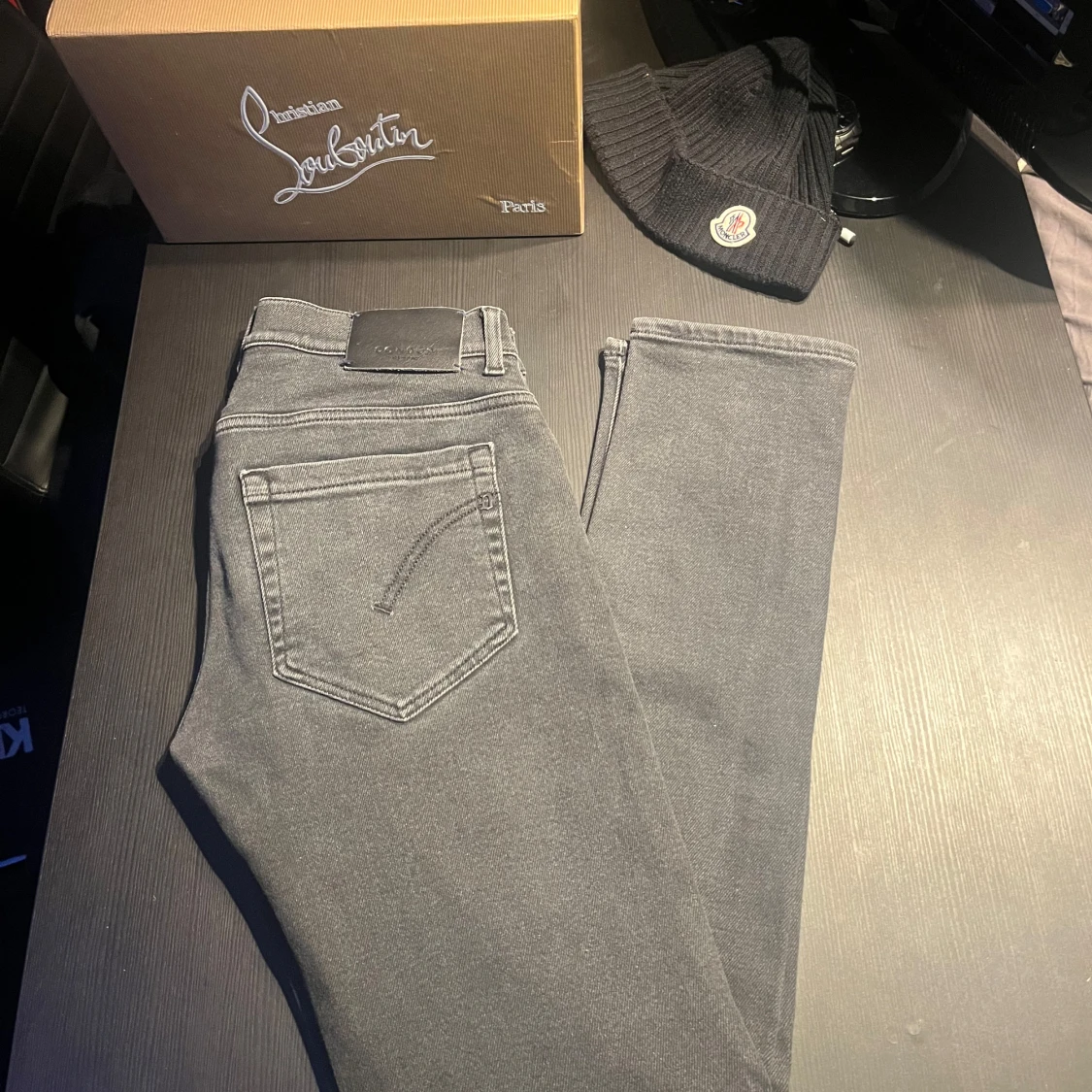 Mörkgrå Dondup George 