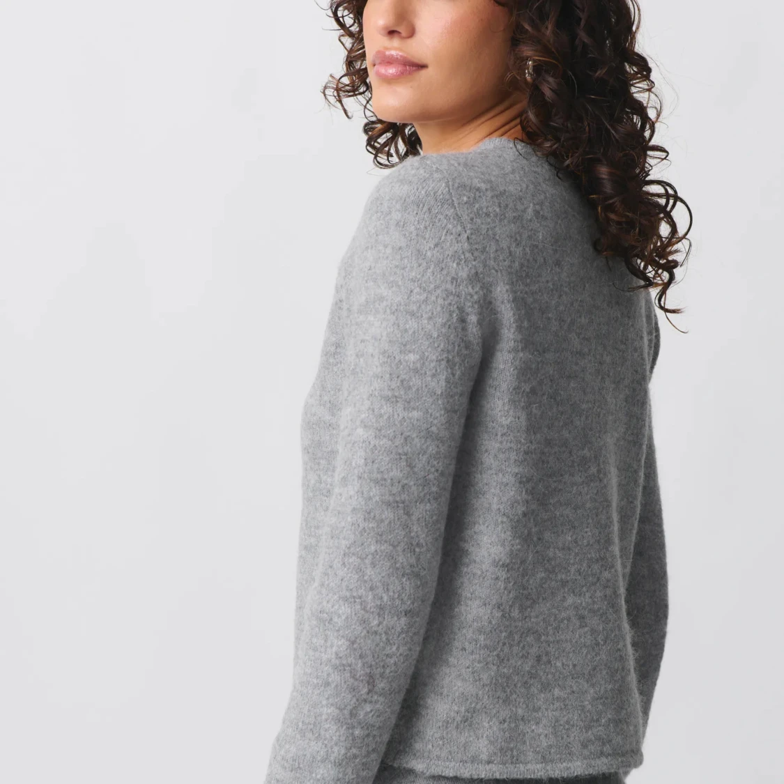 En super fin grå kofta - 90