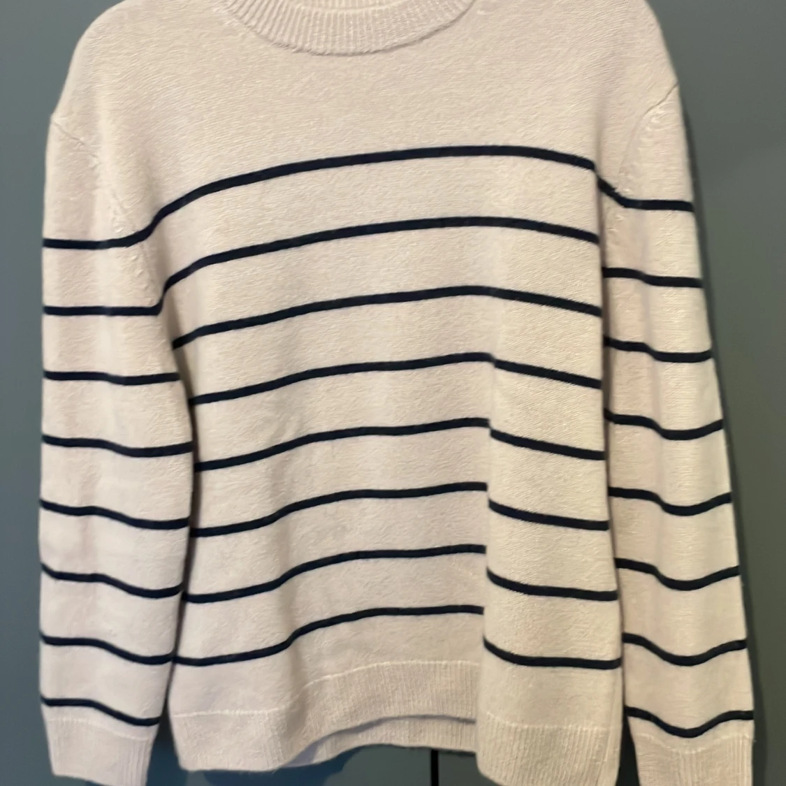 Beige randig kashmir tröja från Zara - 91