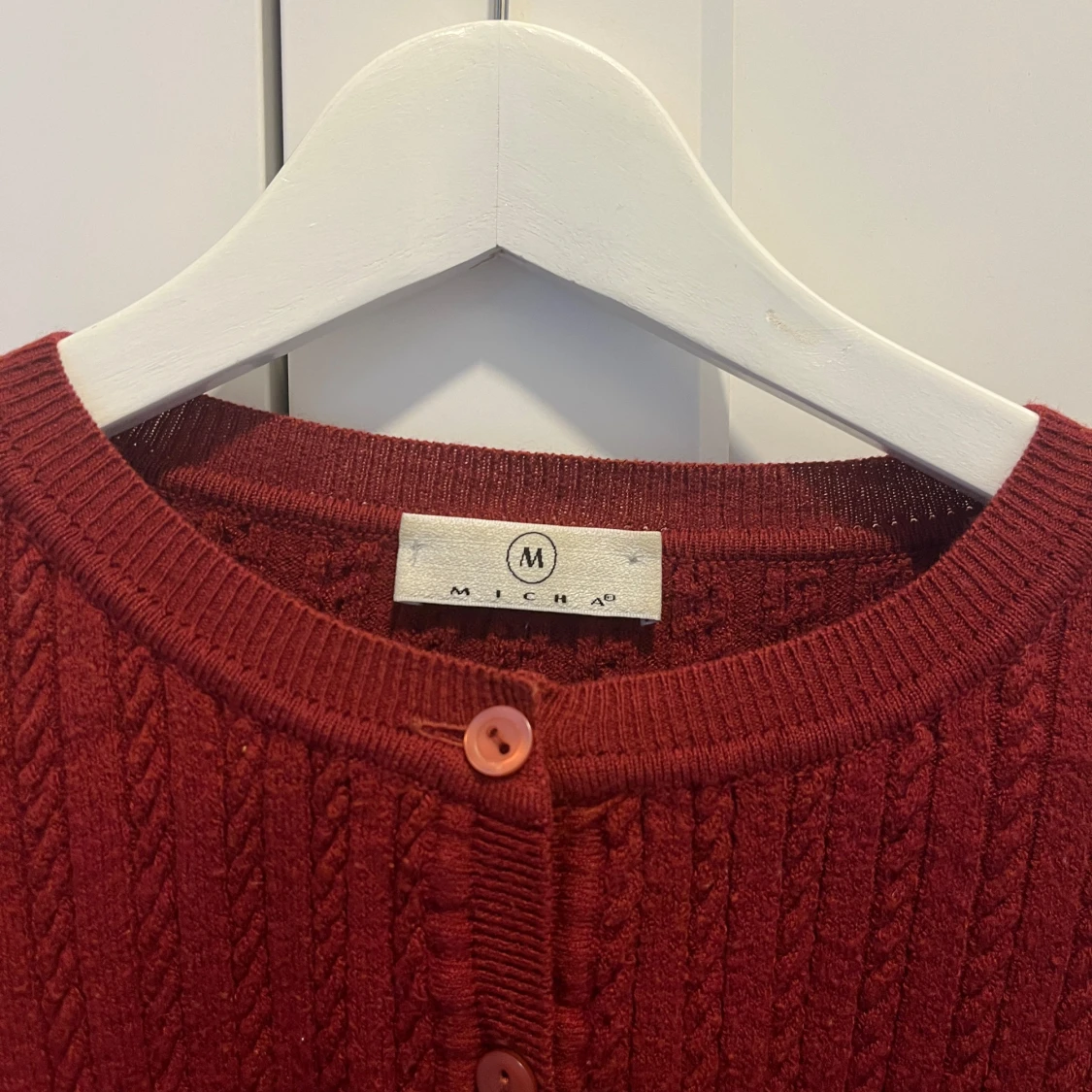 Röd kofta från Micha!  - 90