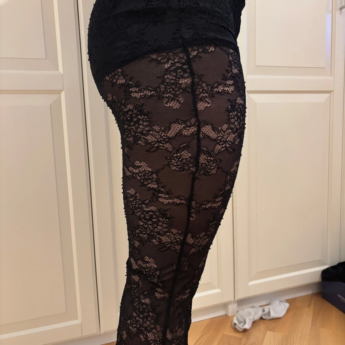 Svarta spetsbyxor från Zara - 91