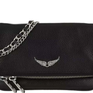 Liten Zadig & Voltaire väska - Snygg svart axelväska i skinn från Zadig & Voltaire. Äktehetsbevis kan man fråga om❤️ Vill sälja eftersom jag har blivit trött på den och vill byta till en annan väska❤️Den har två band och två fickor!