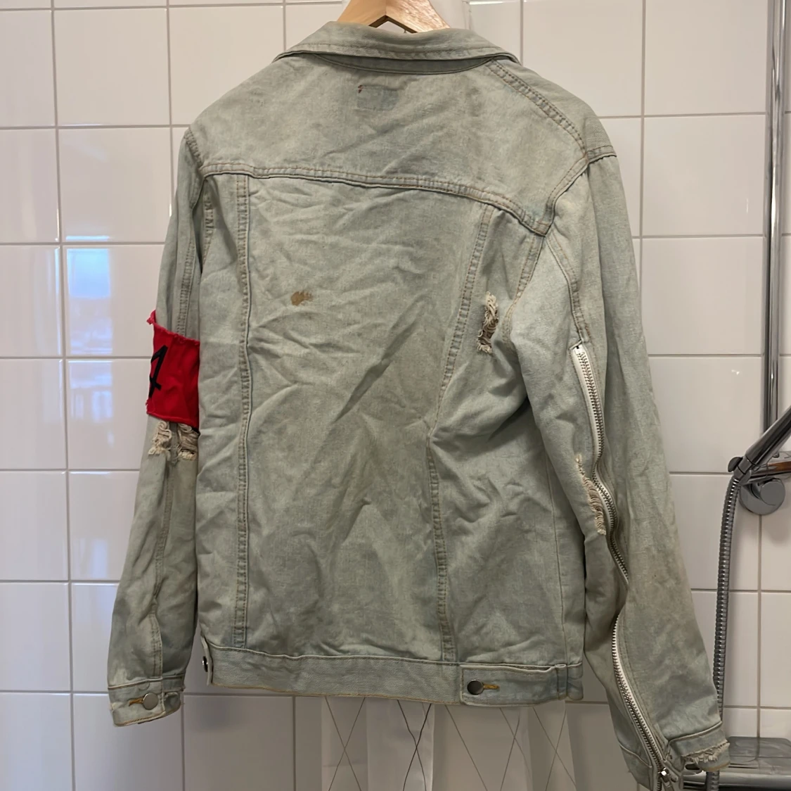 Grå jeansjacka från 424 - 90