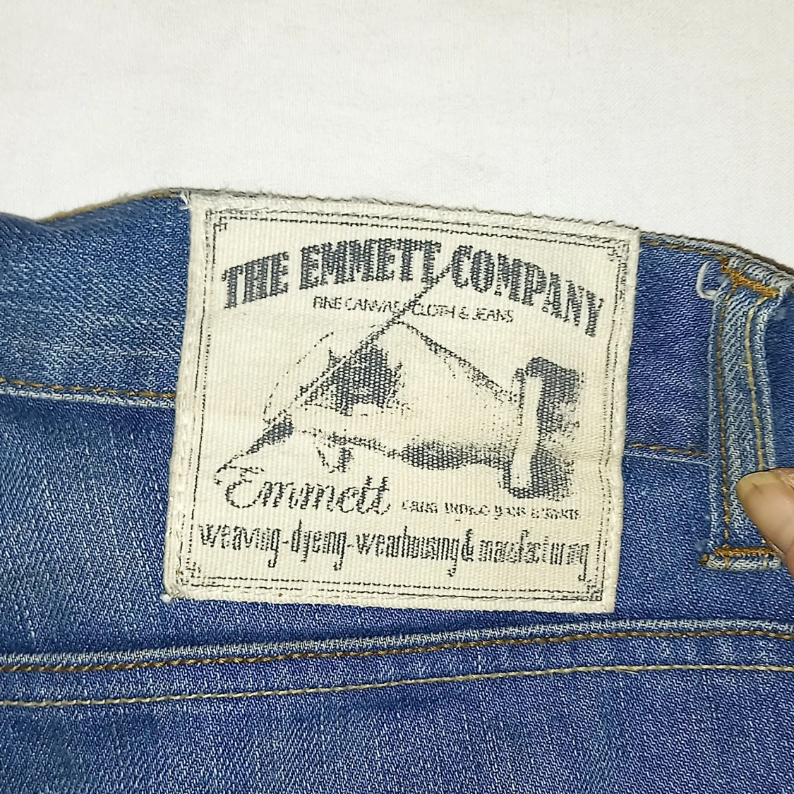 Blå jeans från The Emmett Company - 91