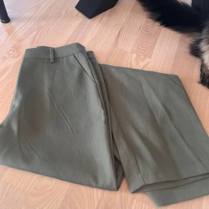 Gröna kostymbyxor  - Gröna kostymbyxor, så himla fina använda 1 gång 