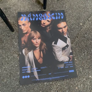 Måneskin - Väldigt fint affisch som du kan ha i ditt rum och affischen är 50x70 cm och gjort av hög kvalitet papper. Skriv till mig om du är intresserad av affischen eller har några frågor.